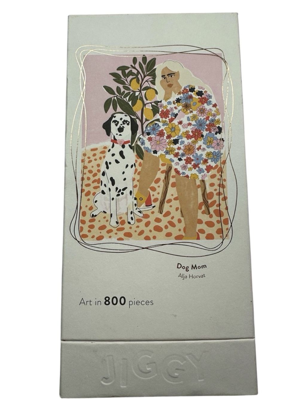 Jiggy Dog Mom 800-Piece Puzzle by Alja Horvat Unused